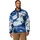 Helvetia II Printed Half Snap Fleece Blau XXL
