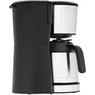 WMF Bueno Pro Filterkaffemaschine mit Thermoskanne, Filterkaffeemaschine, Schwarz, Silber