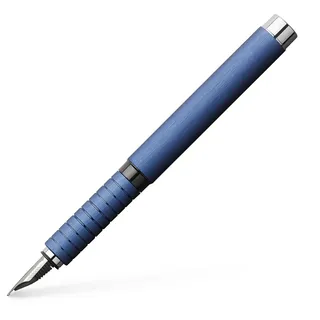 Faber-Castell 148441 - Füller Essentio, Aluminium Blau