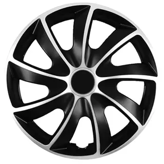 Radkappen 17 Zoll ABS – Verschiedene Designs – 4er Set für Stahlfelgen (17 Zoll Quad)