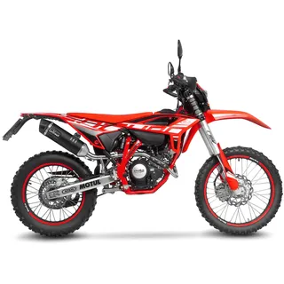 LeoVince Lv One Evo Black Edition Beta Rr 4t 125 Lc/rr Motard 4t 125 Lc 21-22 Ref:14401eb Stainless Steel&carbon Homologierter Schalldämpfer - Black - Homologated