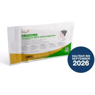 1x Hotgen Schnelltest ❗haltbar bis: 9. Sept. 2026❗ - Selbsttest für Zuhause (1 Stück)