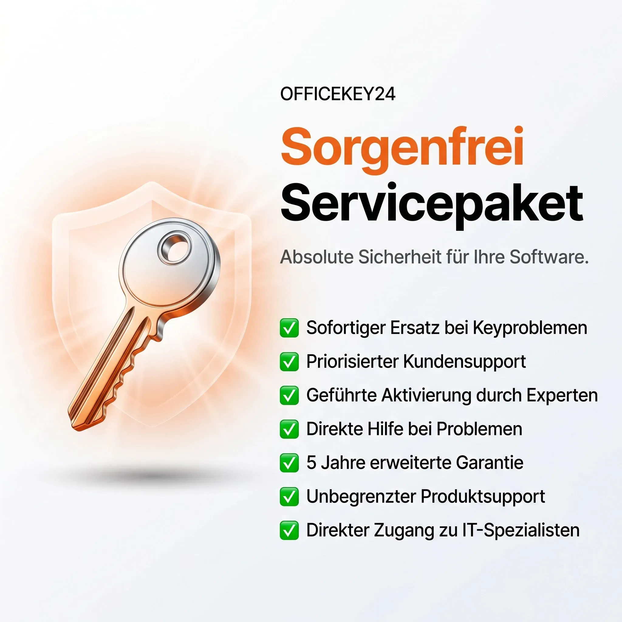 "Sorgenfrei" Servicepaket