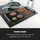 Klarstein Grillplatte 43 5 x 23 cm Schwarz