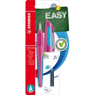 STABILO Füllhalter Füller EASYbuddy Colormix sortiert Blister 5 Stück/2 Farben