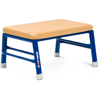 Sport-Thieme Turnhocker Original Lederbezug, Naturfarben