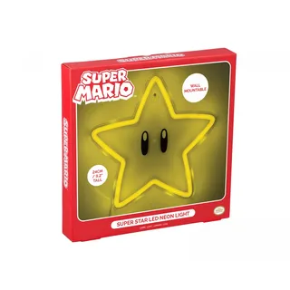 Paladone Super Mario Stern LED Neon Wandleuchte