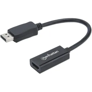 Manhattan DisplayPort Adapter 0,15 m Schwarz