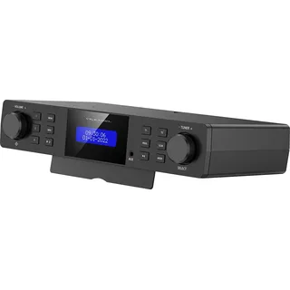 VR-Radio Unterbauradio: Unterbau-Küchenradio DAB+/UKW, RDS, Wecker, Timer, LCD-Display, AUX (DAB Unterbauradio, Radio Unterbau, Badezimmer)