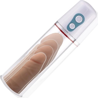 Penispumpe elektrisch 26cm Penis pumpe Vakuumpumpe für den mann Elektrische penispumpe Penis verlängerung Penispumpen Penisvergrößerung Penispumpe mit vibrator Penis pump FOPS P02-8