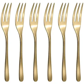 Sambonet Taste PVD 6 Forchette D Dolce Oro Lucido