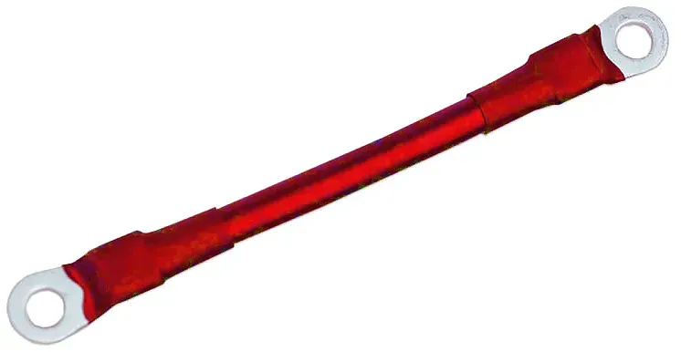 Voltima 40cm 50mm2 Batteriekabel mit beidseitig M8 Ösen Rot