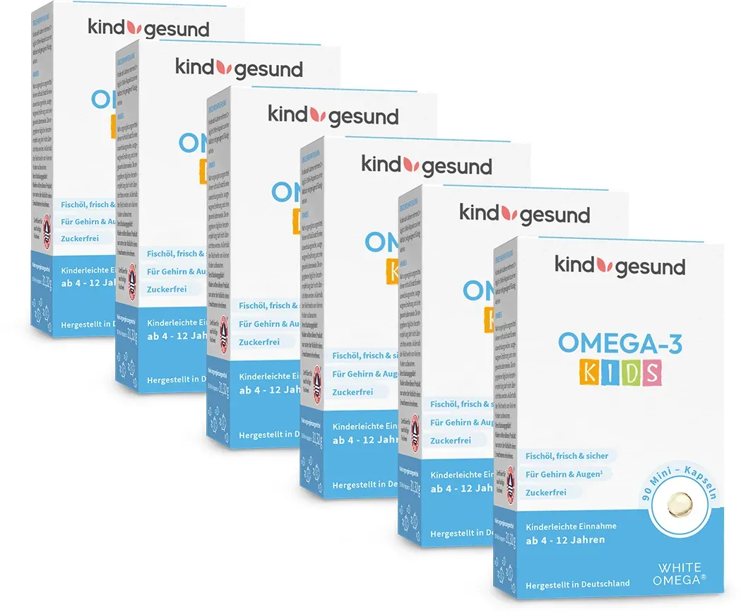 Omega-3 für Kinder  - WHITE OMEGA Kids 6 Monate