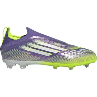 Adidas F50 Elite Laceless FG Purple Rush / Cloud White / Lucid Lemon 38 2/3