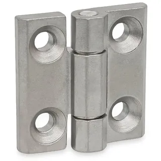 Ganter Normelemente Schwerlastscharnier 50 x 50 mm