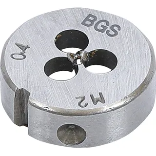 BGS Gewindeschneideisen M2 x 0,4 x 25 mm