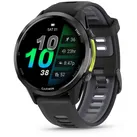 Garmin Forerunner® 970 - 47 mm Premium GPS-Laufuhr für Triathlon & Training mit AMOLED-Display & 22mm Silikon-Schnellwechsel-Armband - schwarz/carbongrau titan - ⌀ 47mm Gehäuse