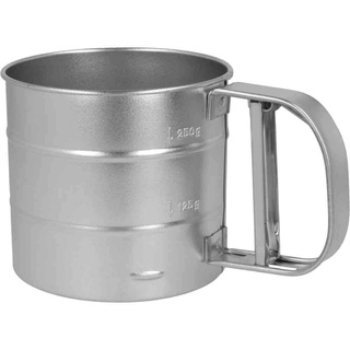 Metaltex Mehlsieb Weißblech / / Puderzuckersieb