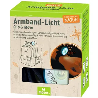 Moses moses. Leucht-Armband Expedition Natur Armband-Licht Clip & Move