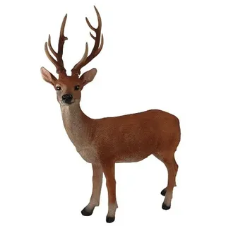 FD Dekofigur Hirsch 98 x 78 cm braun