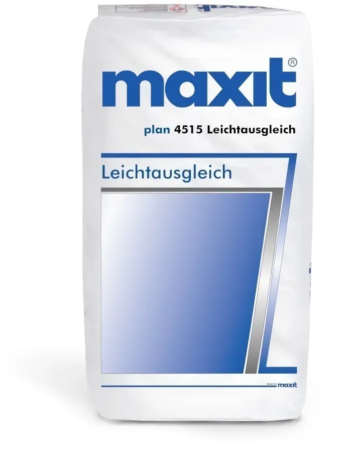 Leicht-Ausgleichsmasse - maxit plan 4515, 15kg - zementär