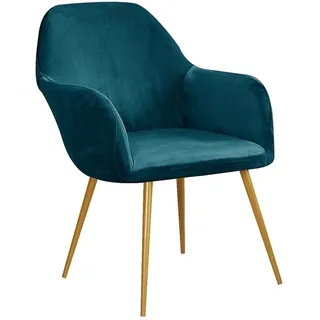 ELYSYSRL Stretch Stuhlhussen-Bezüge mit Armlehne Samt Stuhlbezug Esszimmerstühle Husse Stretch Abdeckung Moderne Beschützer Haus Schutzhülle für Restaurant Büro (Color : #3, Size : 2 Stücke)