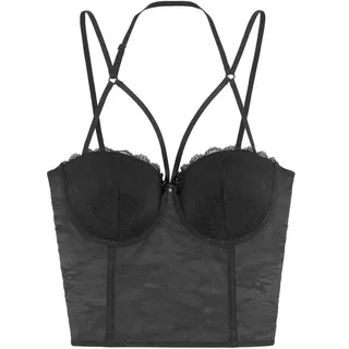 petite fleur gold by lascana Corsage Damen schwarz Gr.80 Cup E