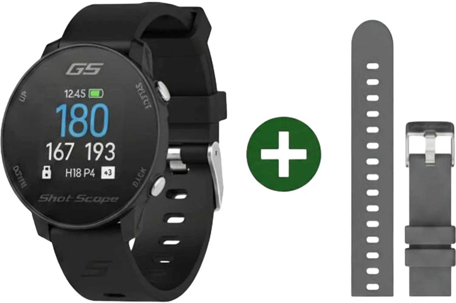 Shot Scope G5 GPS Watch, schwarz