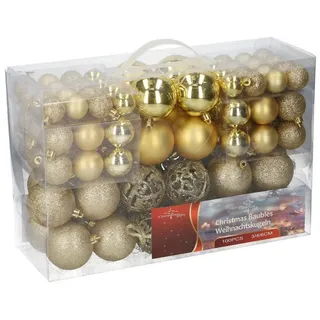 Hti-Living Weihnachtskugeln (100) gold Weihnachtskugeln (100) gold