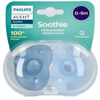 Philips Avent Fopspeen Soothie Mix 0 Maanden+ Scf099/20 2 St Schnuller