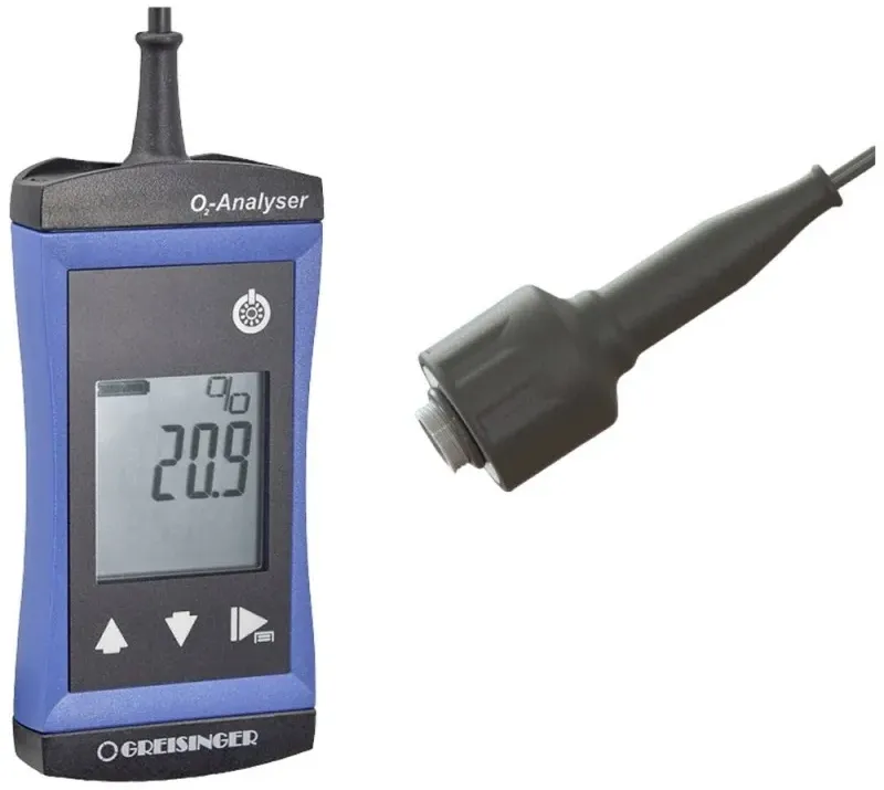 Greisinger - O2-Analyser / Sauerstoff-Messgerät