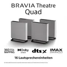 SONY BRAVIA Theatre Quad HTA9M2, Surround Soundsystem, Grau