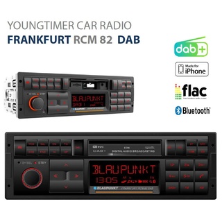 für Audi 100 C1 Audi 100 C2 Oldtimer Auto Radio DAB+ Bluetooth UKW USB SD SDHC
