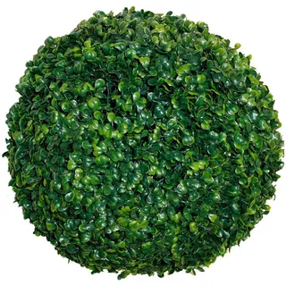 Spetebo Buchsbaumkugel grün Ø 35 cm ø Garten Deko Buchsbaum Kugel künstlich Buchskugel