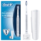 Oral-B Pulsonic Slim 1200 Silver Reise-Edition Schallzahnbürste Zahnbürste 1 St