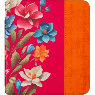 Gecko Covers tolino vision Viva la Vida Edge A3 Flower Fiesta Pink