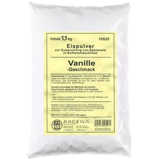Softeispulver Vanille-Geschmack, 1,1 kg