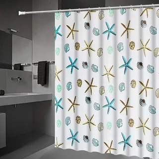 Eco Memos Schimmelresistente Duschvorhänge, extra Lange Duschvorhänge mit U-förmigen Haken, antibakteriell, wasserdicht, 180 x 180 cm/180 x 200 cm/200 x 200 cm (3, 200 x 240 cm)