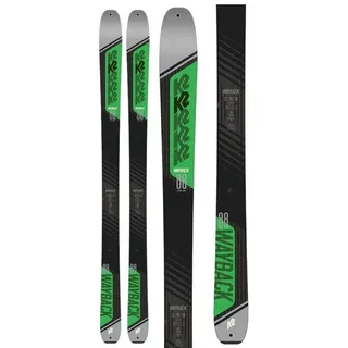 K2 Wayback 88 22/23 Tourenski Komplettset & & Fell - schwarz - 167