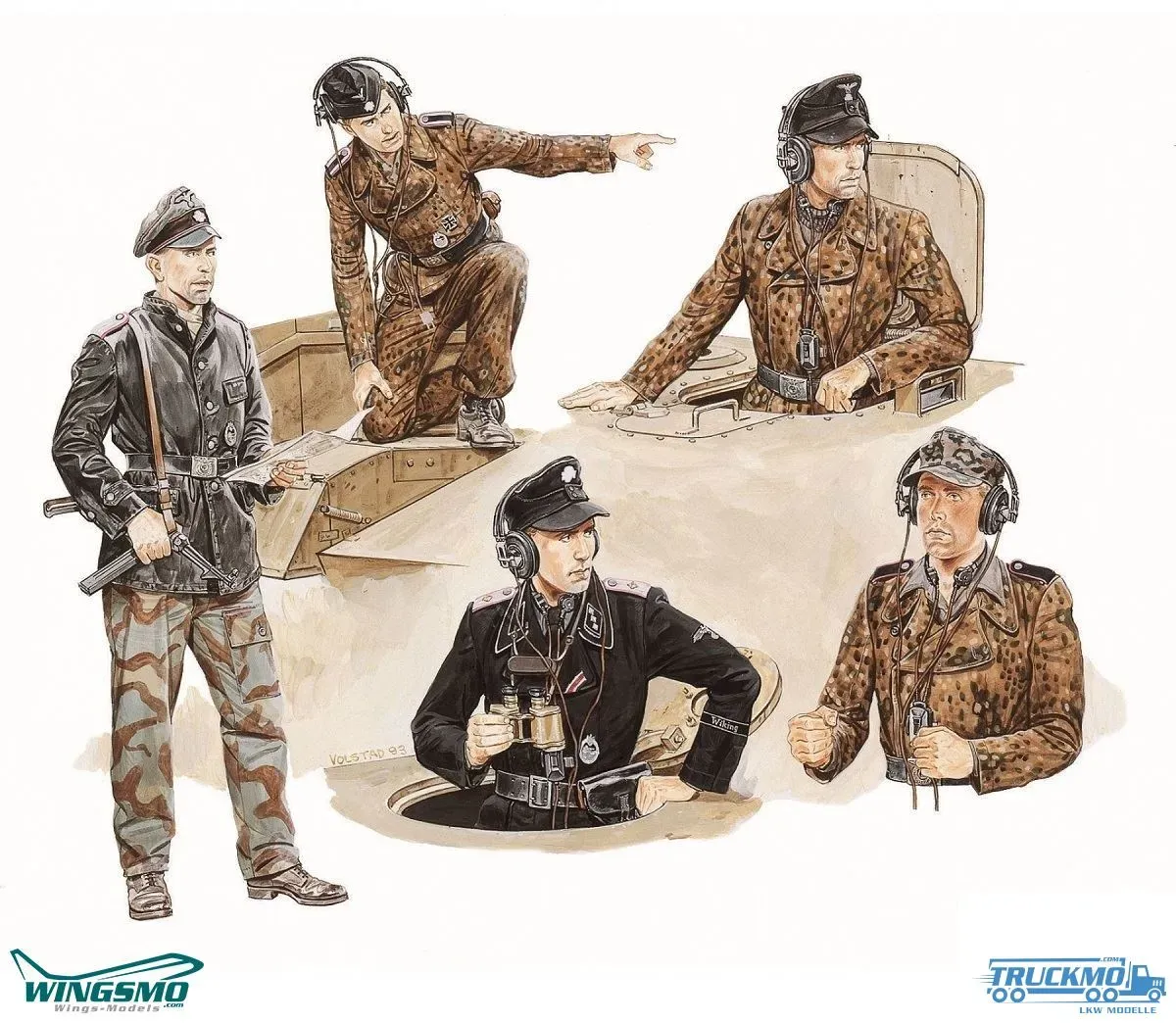 Italeri Deut. Panzerbesatzung 1944/45 06014