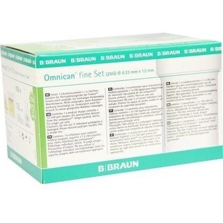 OMNICAN fine Set 29 G, 0,33 x 12 mm (100 Stck.+ Omnican Box) by B Braun