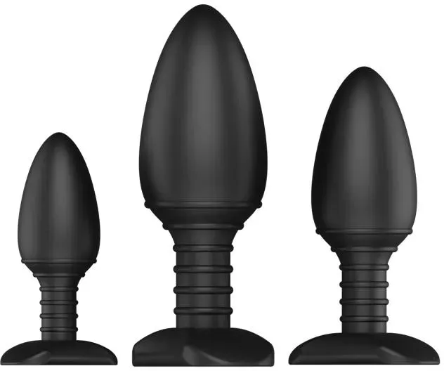 Nexus »Trio« Analplug-Sets Schwarz