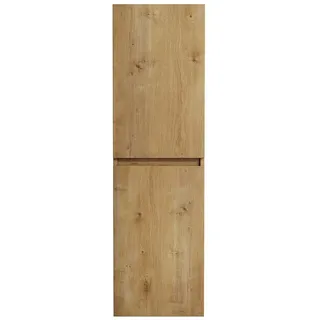 doporro Badschrank Hochschrank 35 x 20 x 120 cm Kerneiche