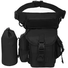 RAIKOU Beintasche Taktische Beintasche Motorrad Beinbeutel Hüfttasche Leg Bag Schwarz, atmungsaktivem, leichtem, wasserdichtem schwarz