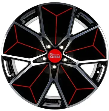 MAM B4 Inlay (19 Zoll) BP Red Line