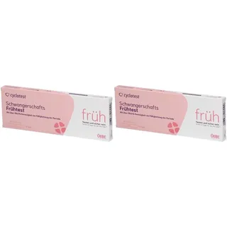 Cyclotest Schw Frueh 10Mlu x2 2x1 St Test