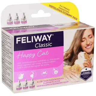 Ceva Feliway Classic Nachfüllflakon Vorteilspack für Katzen