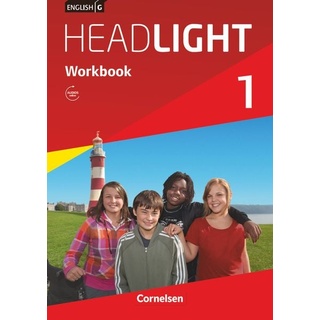 Cornelsen Verlag English G Headlight 5. Schuljahr. Workbook mit Audios online