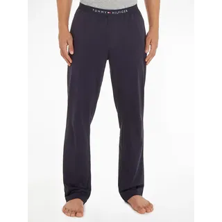 Tommy Hilfiger Underwear Sweathose »JERSEY PANT«, mit Tommy Hilfiger Schriftzug auf dem Bündchen blau