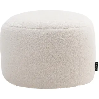 Xxxl Sitzpouf, Beige, Textil, 55x35x55 cm, Wohnzimmer, Hocker, Poufs